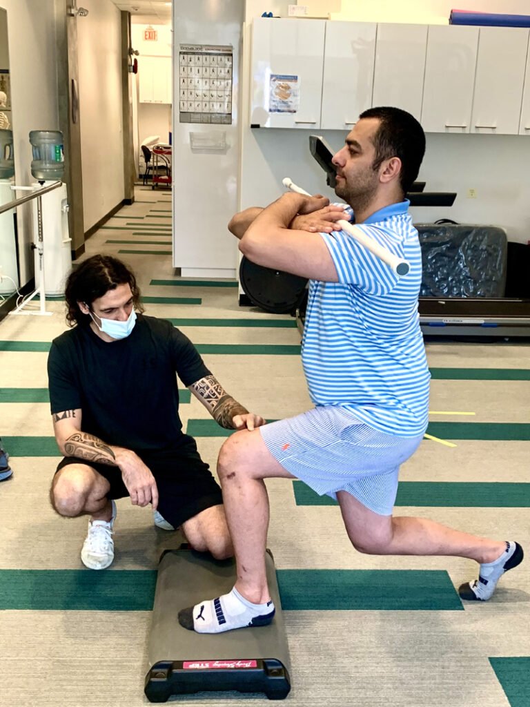 Sports injury and concussion rehabilitation at physiotherapy clinic in North Vancouver